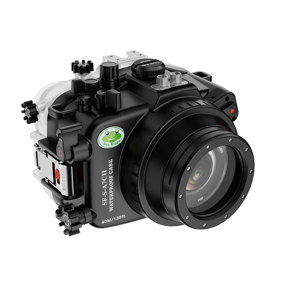 Seafrogs Underwater Camera Housing With Standard Port For Sony A7CII 28-70mm 10-18mm 16-50mm