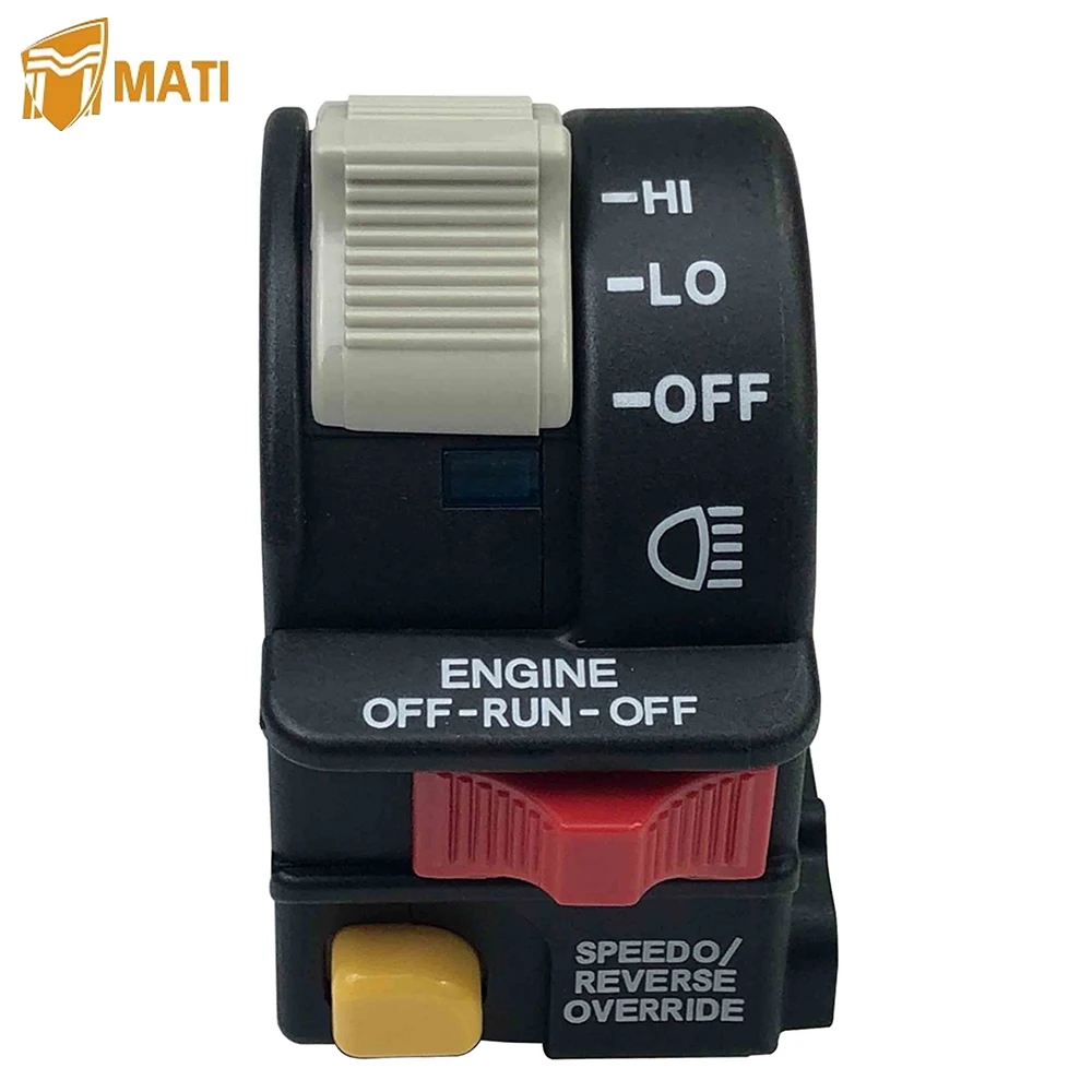 Left Handlebar Switch Light Stop Switch for Polaris Sportsman ATP Magnum Scrambler Hawkeye 325 330 400 450 500 600 700 800 1000