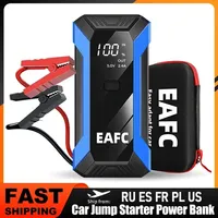 2000A Car Jump Starter Battery Charger Emergency Power Bank Booster with LED Lighting Starting Device for 12V Cars Start