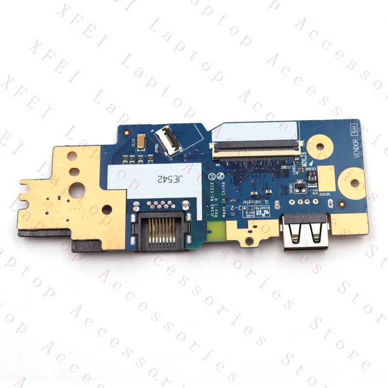 

D New USB RJ45 Lan IO Board FPR 44Pin JE542 NS-E212 for ThinkPad E15 Gen 4 21E6