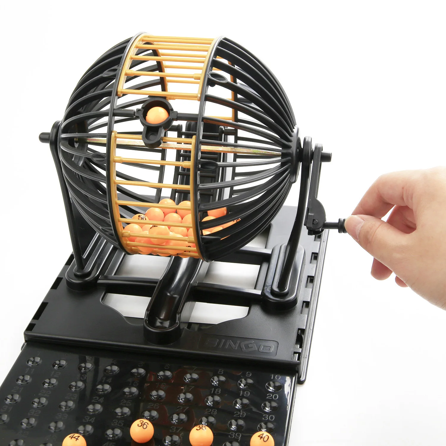 Bingo Winning Machine Desktop Toys Graduation New Year Party Game Props for Children Bingo Toys