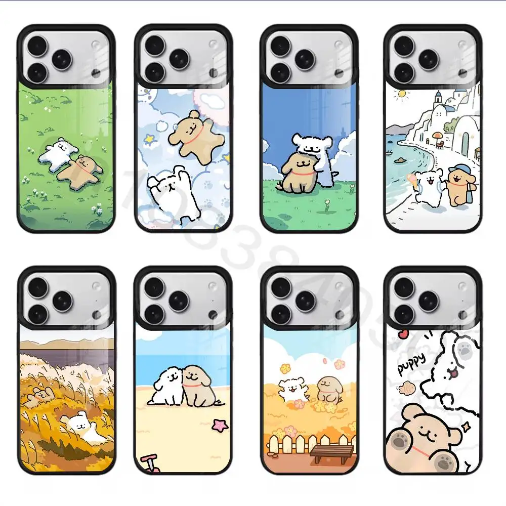 M-Maltese For iPhone 11,12,13,14,15,16,17,Pro,Max,Plus,Mini,SE4,E Phone Case Magnetic For Magsafe Wireless