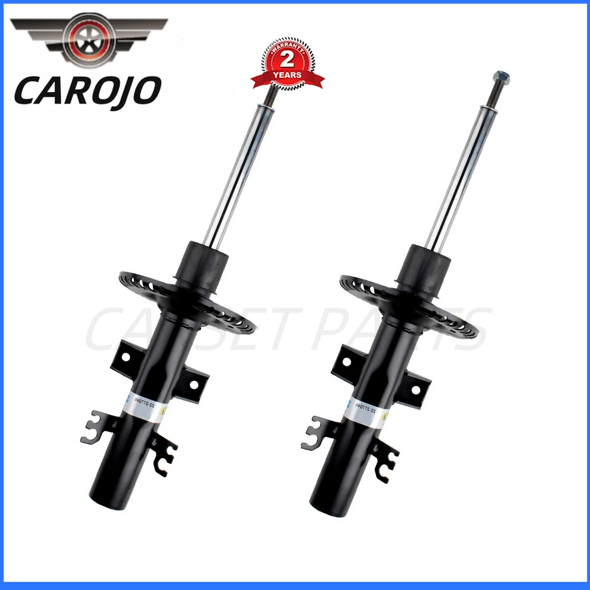 Pair Front ADS Shock Absorbers for VW Multivan VI T5 T6 Transporter VI T6 2.0 2015-2019w/CDC 7E5413031E 7E5513045