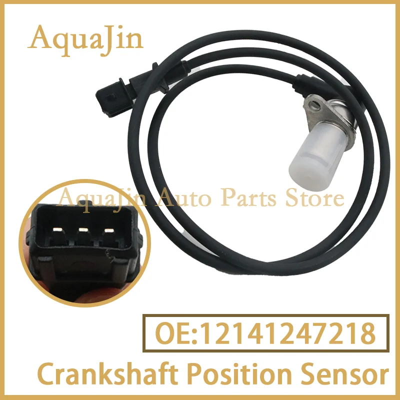 12141247218 Crankshaft Position Sensor For BMW 3 Series E36 1993~1999 318i 5 Series E34 1989~1995 518i Z3 E36 1995~2002 Auto OE