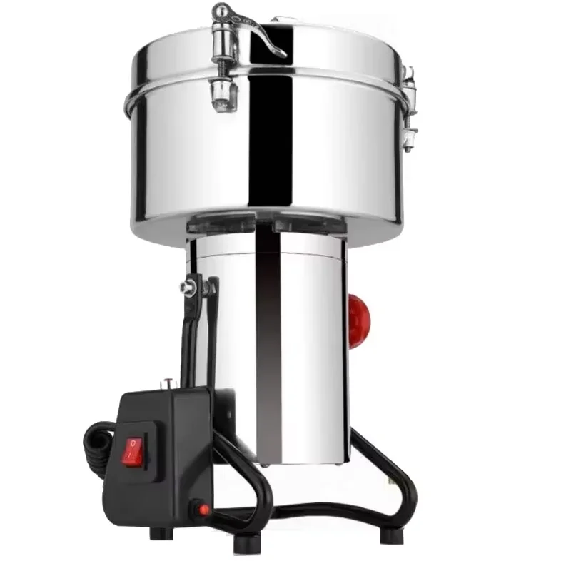 4500g Ultrafine Mill Powder Machine for Household Small Dry Grinding Grain Mill Ideal for Chinese Herbal Medicine