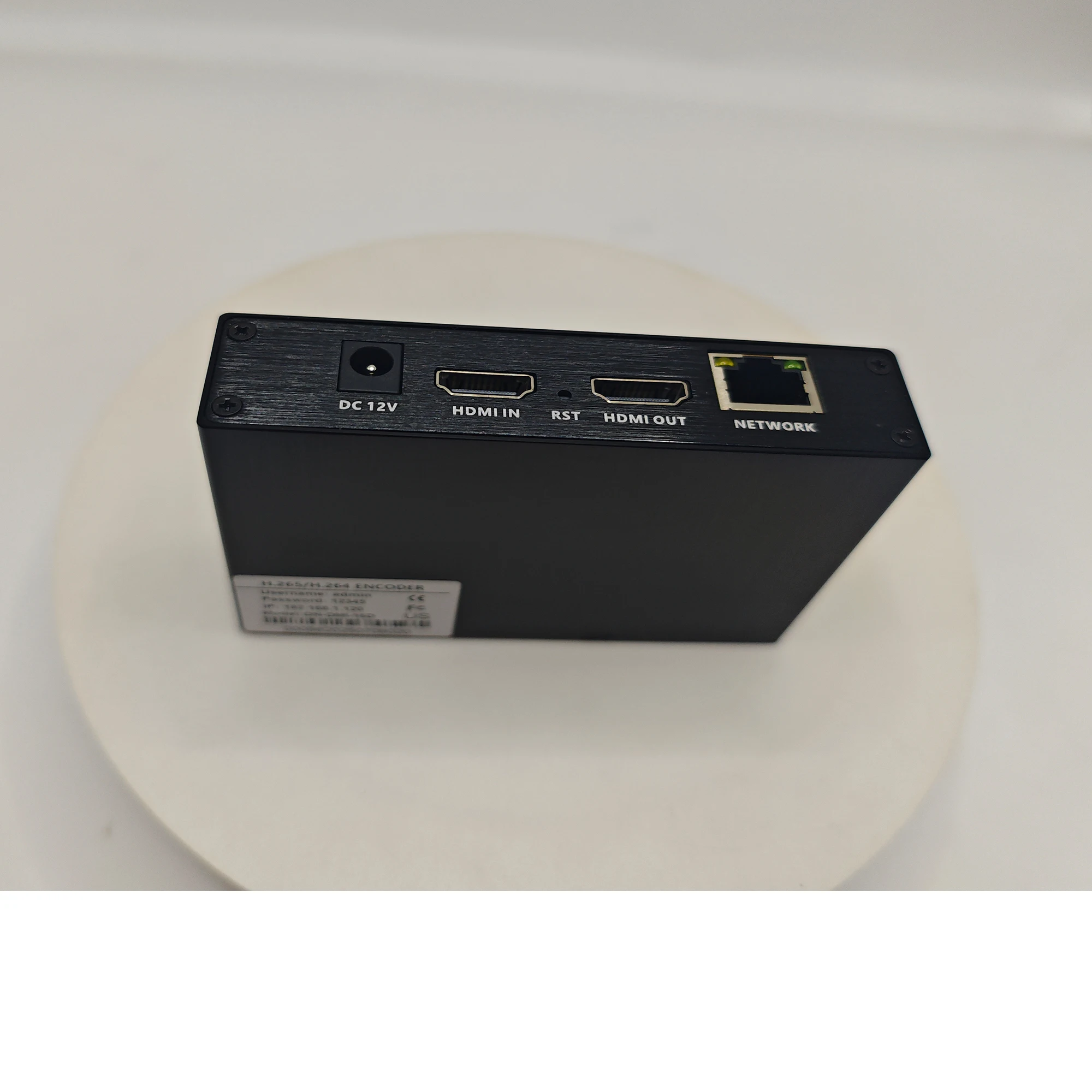 HD 비디오 인코더 H.265 H.264 HEVC IPTV HDMI to IP 인코더 NVR 녹화 직접 방송 플랫폼 푸시 스트리밍 rtmp hls udp 썸네일 6