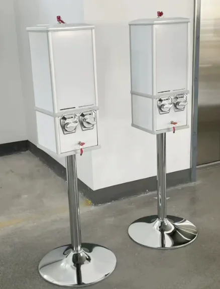 Wedding Favor Sticker & Card Vending Machine, Coin Token Operated Dispenser for Custom Label Stationery & Keepsake Gift