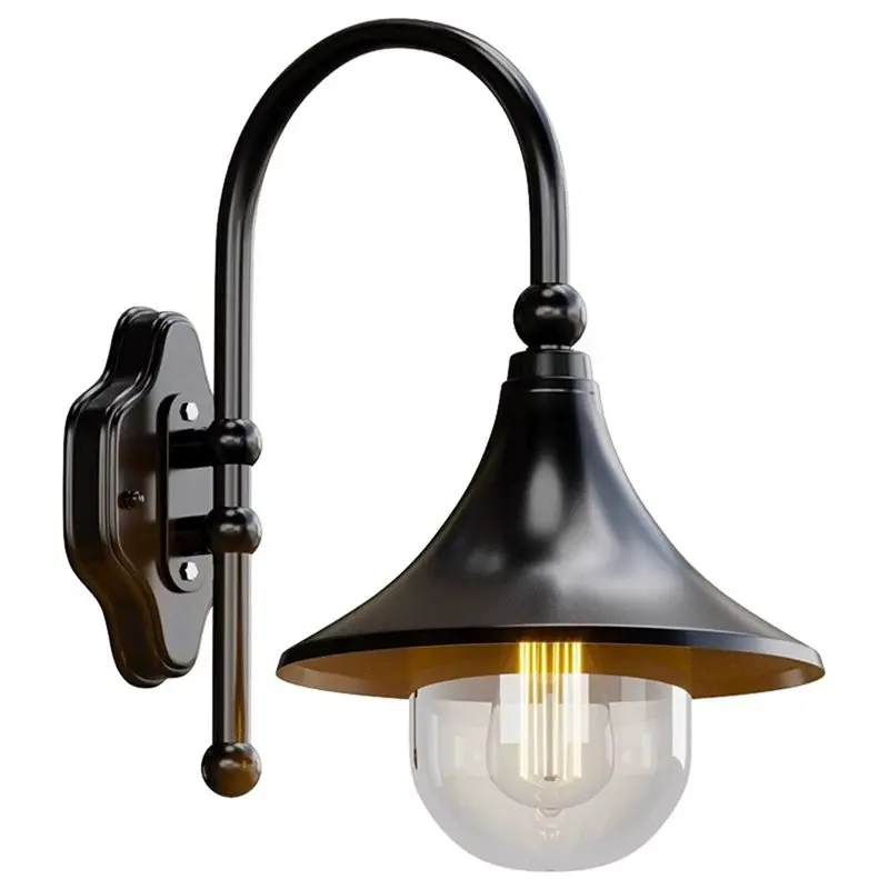 【happy】lampe-murale-d'exterieur-e27-220v-lumiere-chaude-pour-jardin-villa-allee-balcon-couloir-luminaires-d'exterieur