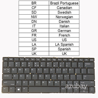 US UK Nordic Swedish Finnish Norwegian Danish German DE Keyboard For HP L40527- / L56442- 001 -031 -B71 -091 -081 -041, Backlit