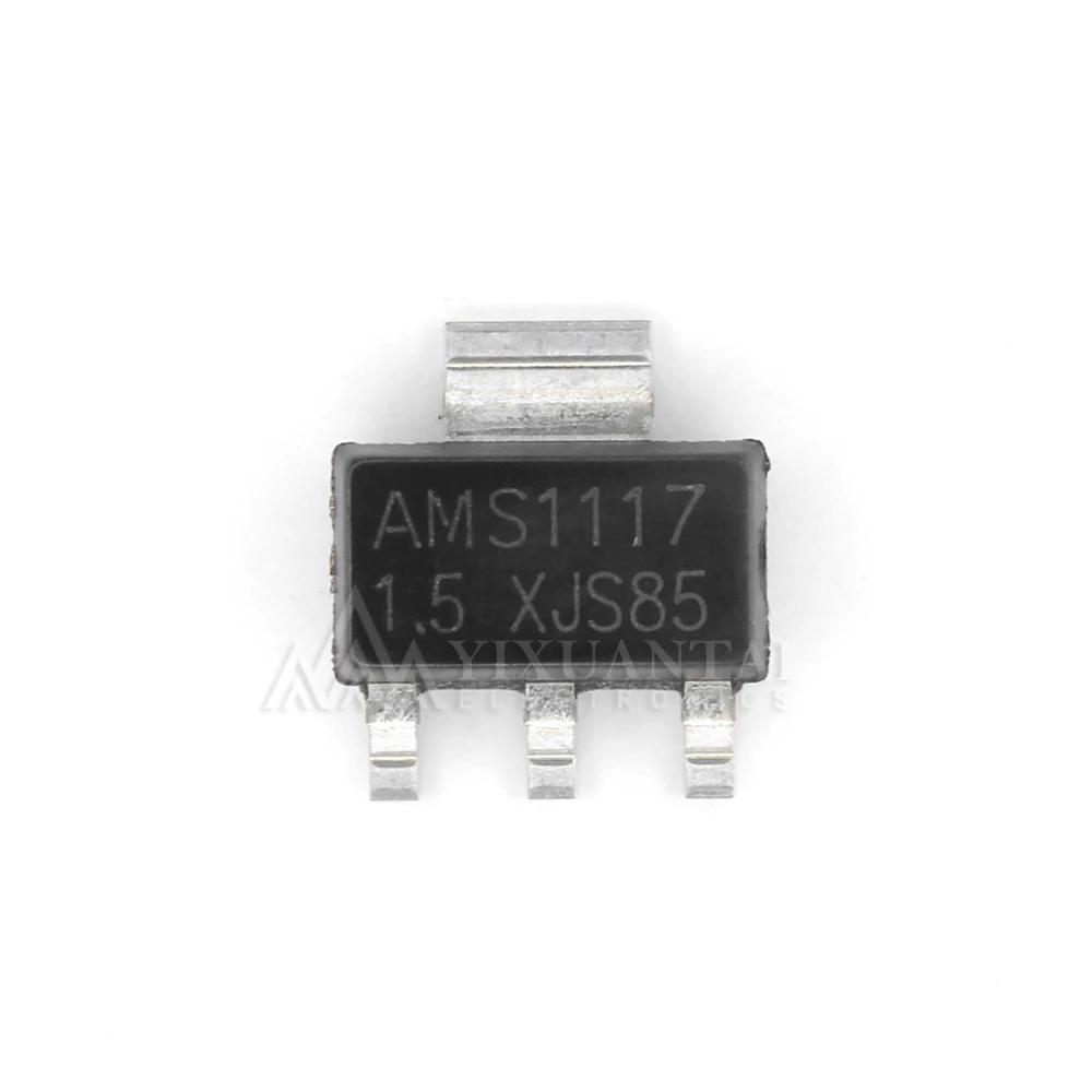 10PCS/LOT  AMS1117-3.3V AMS1117-ADJ AMS1117-1.8 AMS1117-1.2 AMS1117-5.0 AMS1117-2.5 AMS1117-3.3 AMS1117-5.0 AMS1117-1.5 SOT223