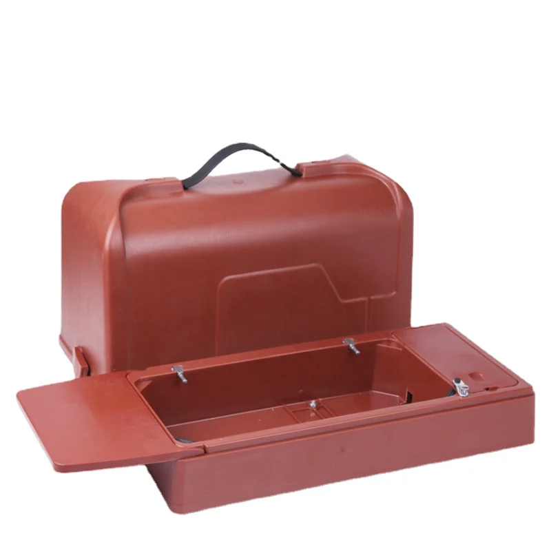 Portable Home Vintage Sewing Machine Suitcase PVC Box Plastic Case Storage Box Dustproof and Moth-Proof Portable