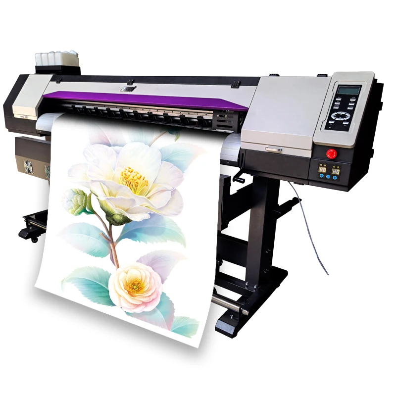 Inkjet Vinyl Sticker Flex Banner Printers Eco Solvent Printer Xp600 I3200 Multicolor Canvas Printing Machine