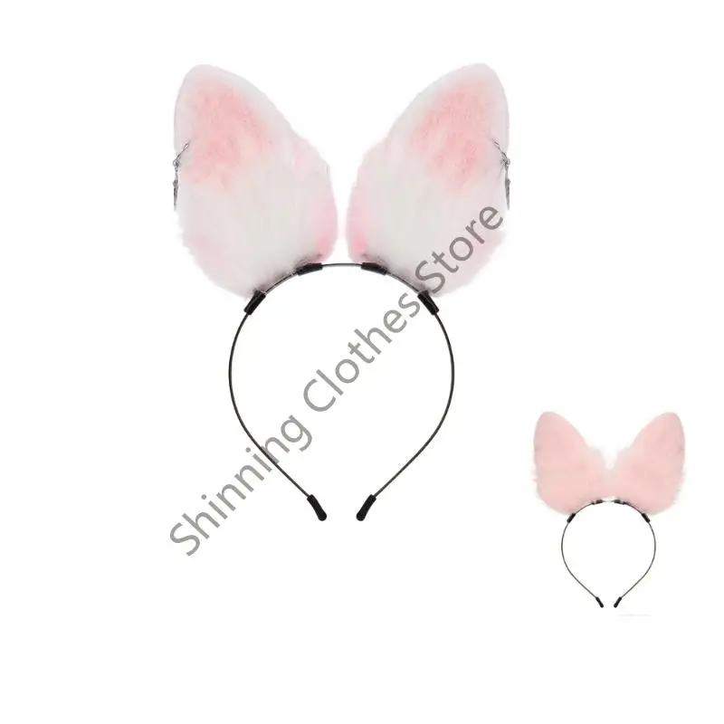 

M68A Animal Ears Headband Easter Bunnies Ears Headband Rabbit Ears Headband Halloween