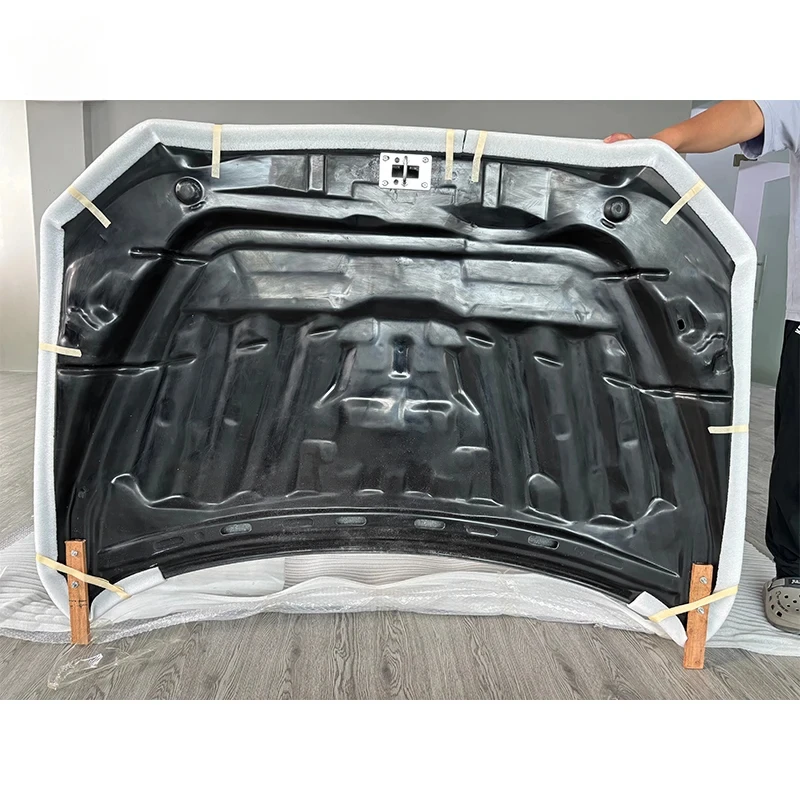 For Mitsubishi Lancer EX Evolution X CZ4A CY4A 2008-2016 Carbon Fiber Vented Engine Hood Bonnet Lightweight Racing Performance U view 4