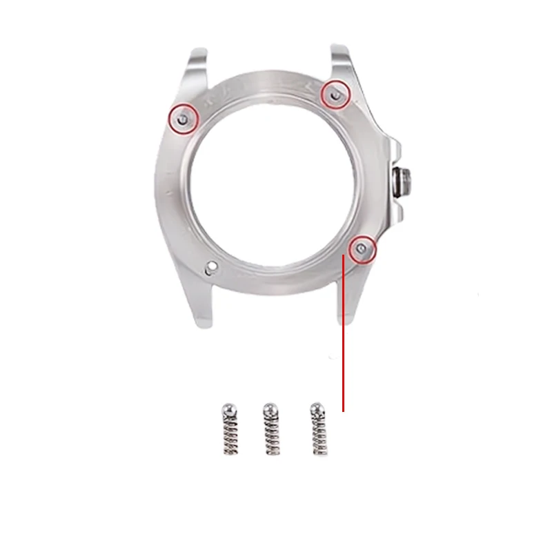 

Mod Watch Part Steel Balls and Spring Fits RLX Submariner SUB GMT 116610 114060 3135 3235 116613 126610 Bezel Click Springs Set