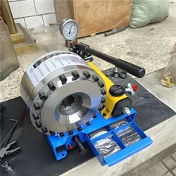 HB-25 Hydraulic Hose Crimper Machine Manual Shrinking Machine High-pressure Oil Pipe Hydraulic Hose Crimping Machine 35Mpa 50mm