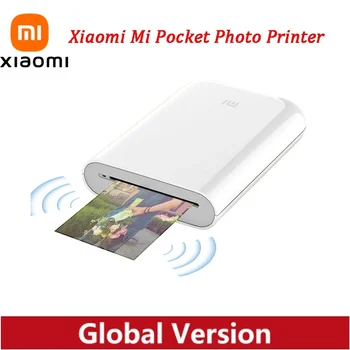グローバルバージョン Xiaomi Mi ポータブルフォトプリンター Bluetooth 5.0 BLE ZINK インクレステクノロジー AR ビデオ印刷サポート Mi ホームアプリ