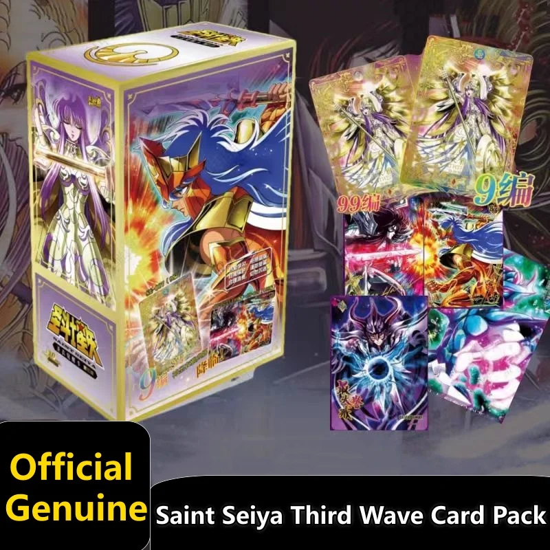 KAYOU Saint Seiya Third Edition Card Set - Experience The Heroism of Saints! Boasts Exquisite Designs of Popular Saints