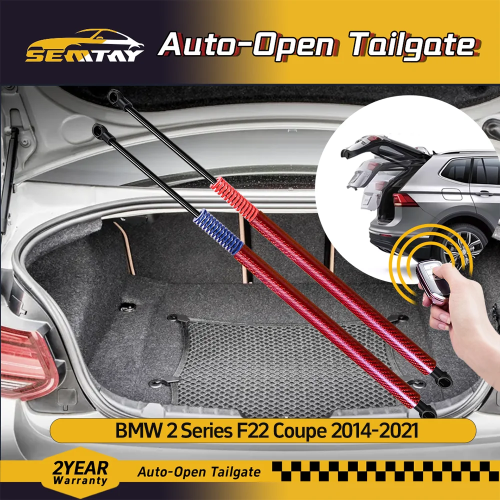 

SEMTAY Automatic Lifting Trunk Struts with Spring for 2 Series F22 Coupe 2014-2021 BMW models Rear Tailgate Boot Lift Supports