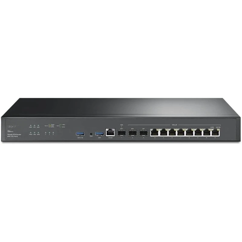 ER8411 Enterprise Wired 10G VPN Router  Capacity Support Omada SDN Load Balance Lightning Protection home.