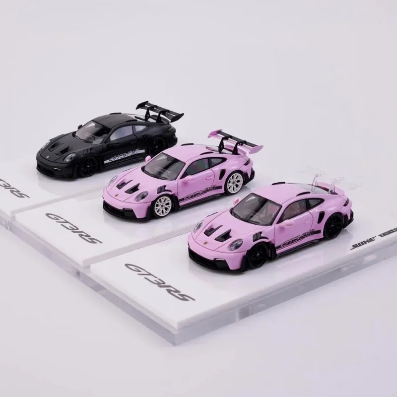 SUHE 1:64 Porsche 911GT3 RS 992 911GT2 RS model z żywicy, kolekcja dziecięcych zabawek dekoracyjnych, prezenty noworoczne dla przyjaciół.