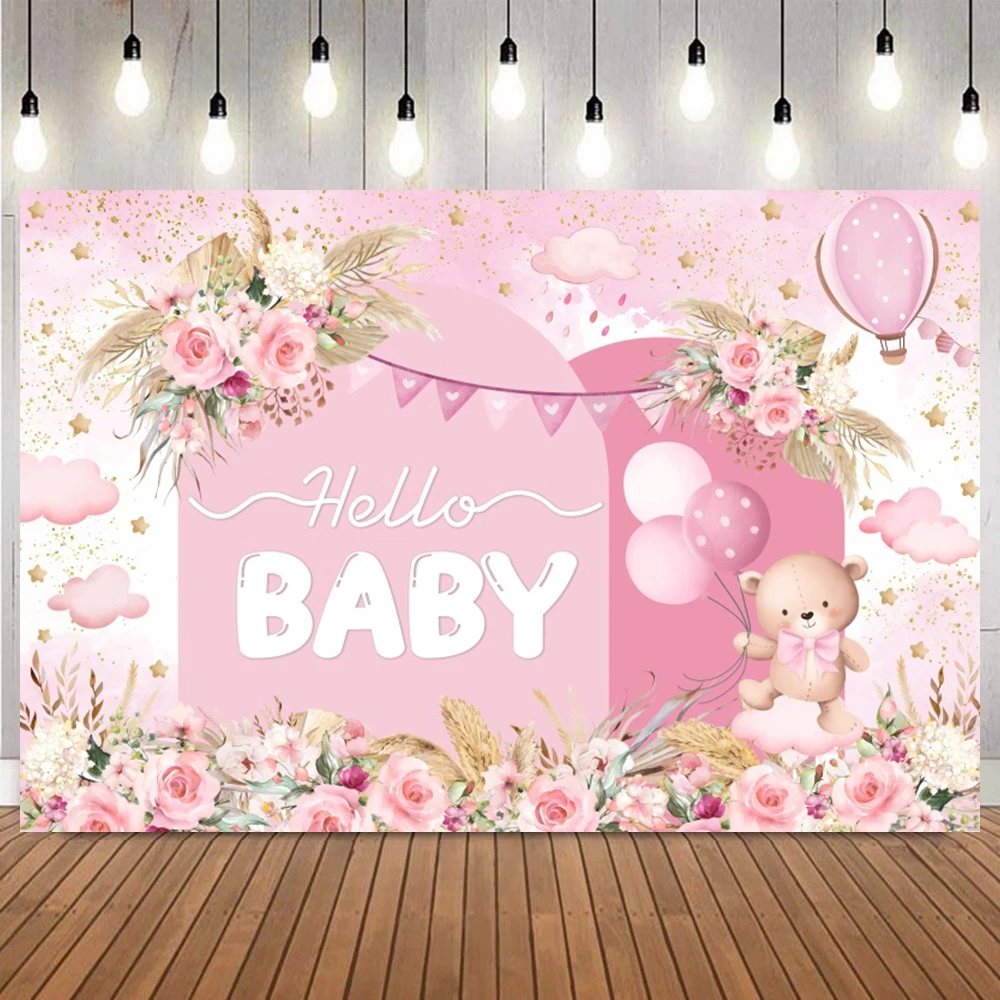 Gender Reveal Oh Baby Photogra - Toys Background For Kids ulasan dan harga