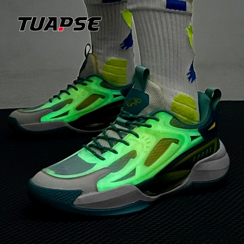 TUAPSE 2024 Mens Basketball Sneakers Fashion Non-Slip Gym Training Sports Shoes Squeaking Male Wearable Basketball Shoes For Men