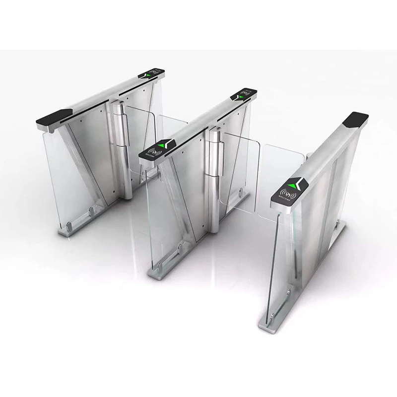 Wholesale Fast Speed Automatic Metal Swing Turnstile Barrier Security System with Access Control System