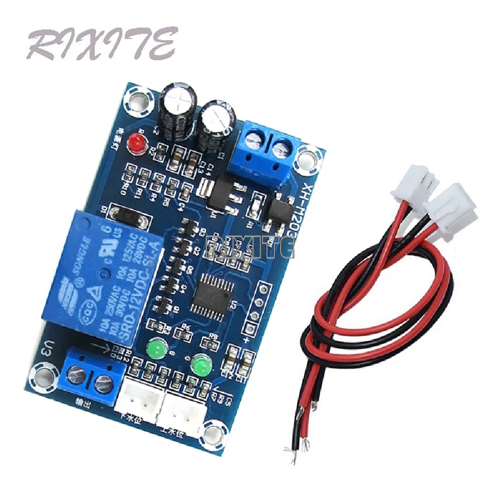 XH-M203 Water Level Controller Automatic Water Level Controller Water Level Switch Level Water Pump Controller 12V Relay Output