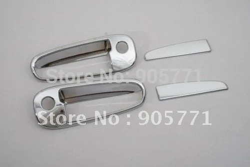 غطاء مقبض باب كروم عالي الجودة لسيارة Toyota Rav4 94-00 2 أبواب شحن مجاني