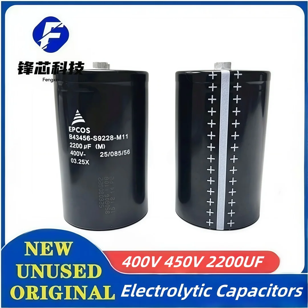 

400V 450V 2200UF EPCOS Aluminum Electrolytic Capacitor Inverter Welder 400V2200UF 450V2200UF Screw Foot Bolt Capacitor