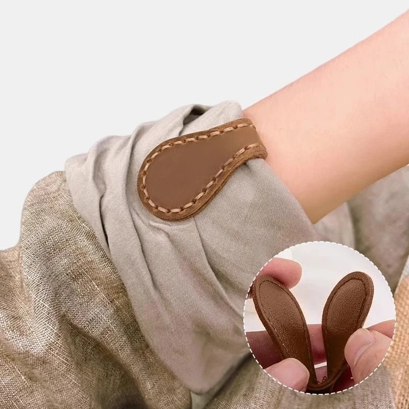 Feste magnetische Schnalle für Hosenbeine, abnehmbar, nagelfrei und nahtlos, Leder-Beinverstellschnalle, Nähwerkzeuge, Zubehör – Detail 5