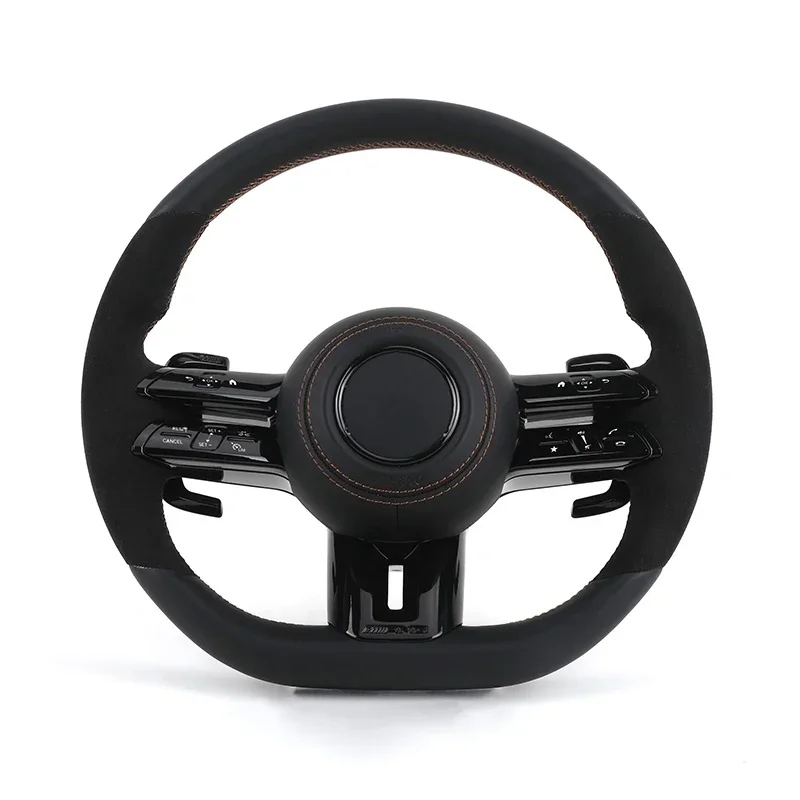 

Custom Volant Lenkrad Alcantara Steering Wheel for Mercedes Benz W206 W177 W216 W213 W221 W222 W223 GLC X254 GLE W167 GLS X167