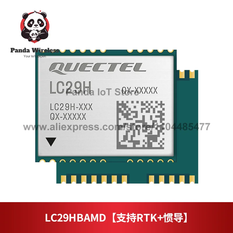 Antarmuka antena GNSS LC29H dengan papan inti pin ganda dan papan EVB, kabel aktif dual-band tipe-C untuk penentuan posisi RTK