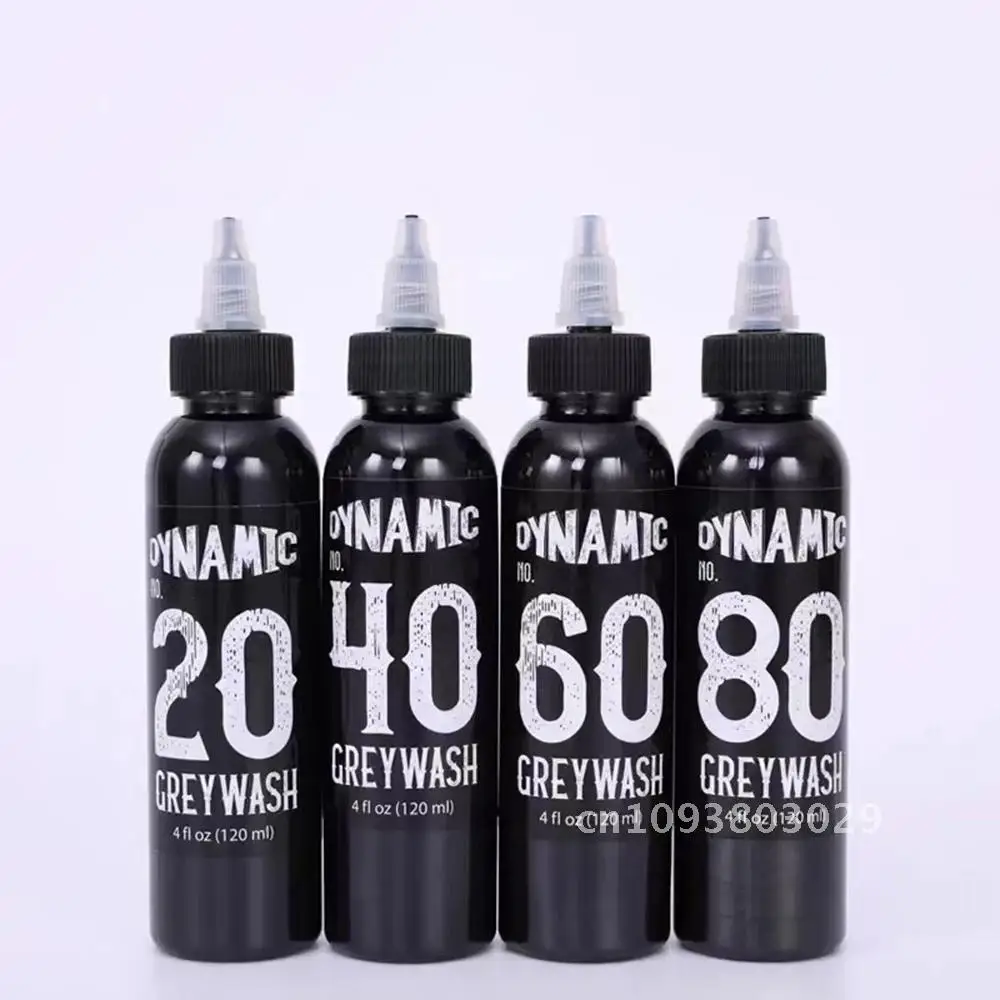 Quality Dynami Triple Black Pigment Tattoo Ink 4 different depths of Body Tattoo ink Drawing Color tattoo Black Material Teng