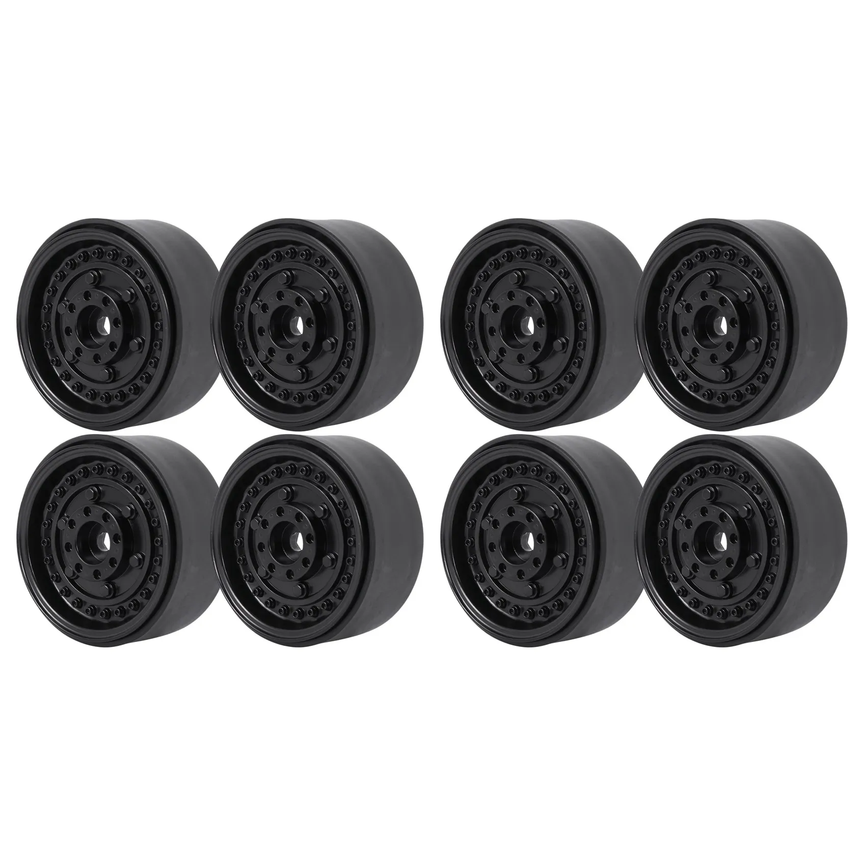 

MYMF-8 шт. Металлическая 1,9-дюймовая ступица обода колеса с бисером для 1/10 Rc Crawler Car Axial Scx10 90046 Traxxas Trx4 Tf2 Rc4wd D90, черный