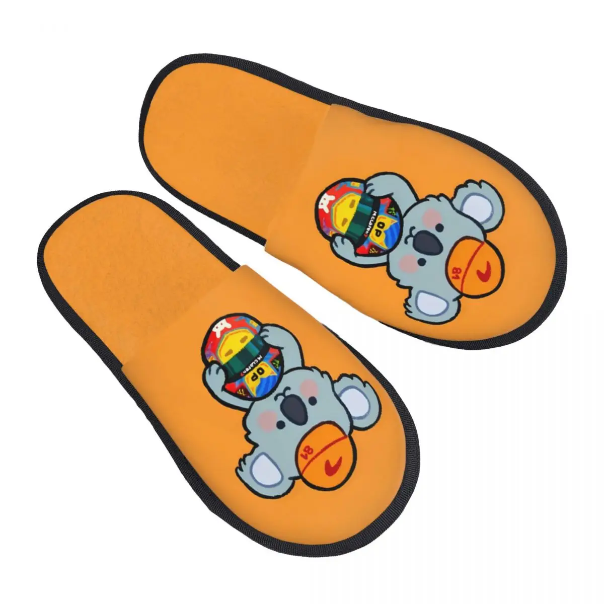 

Домашние тапочки на шлеме Oscar Piastri Koala, женские тапочки из пены с эффектом памяти, австралийские F1, гоночные тапочки без шнуровки для водителя, тапочки для спальни