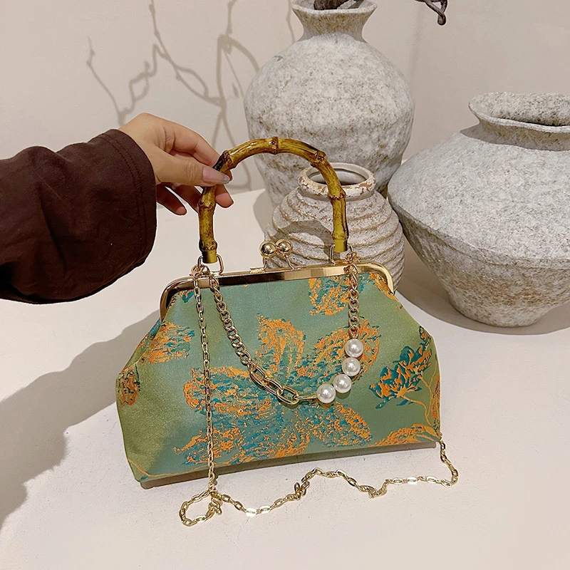 

Изысканные универсальные женские сумки через плечо с цепочкой и принтом, трендовые модели 2026 года, высококачественные элегантные вечерние сумки-кроссбоди для женщин