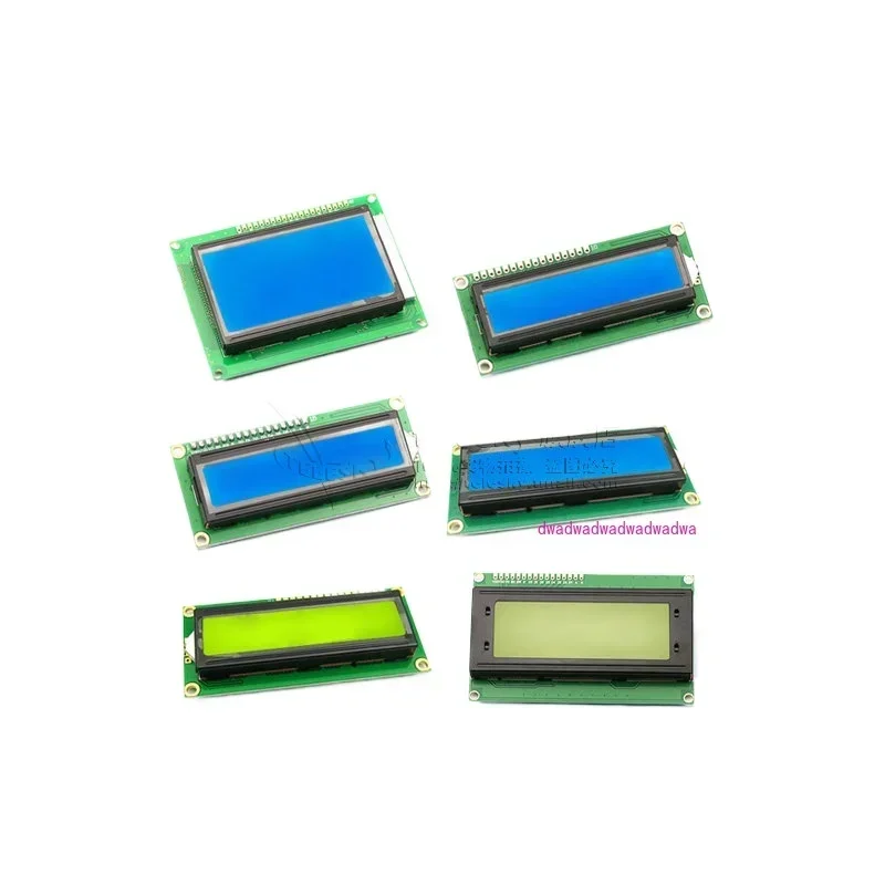 LCD1602A 12864 2004 Blue screen yellow-green screen backlit LCD display 3.3V 5V