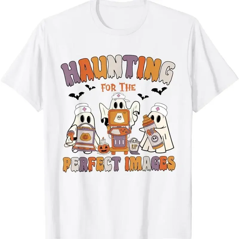 Retro Sonographer Ultrasound Tech Halloween Vascular T Shirt