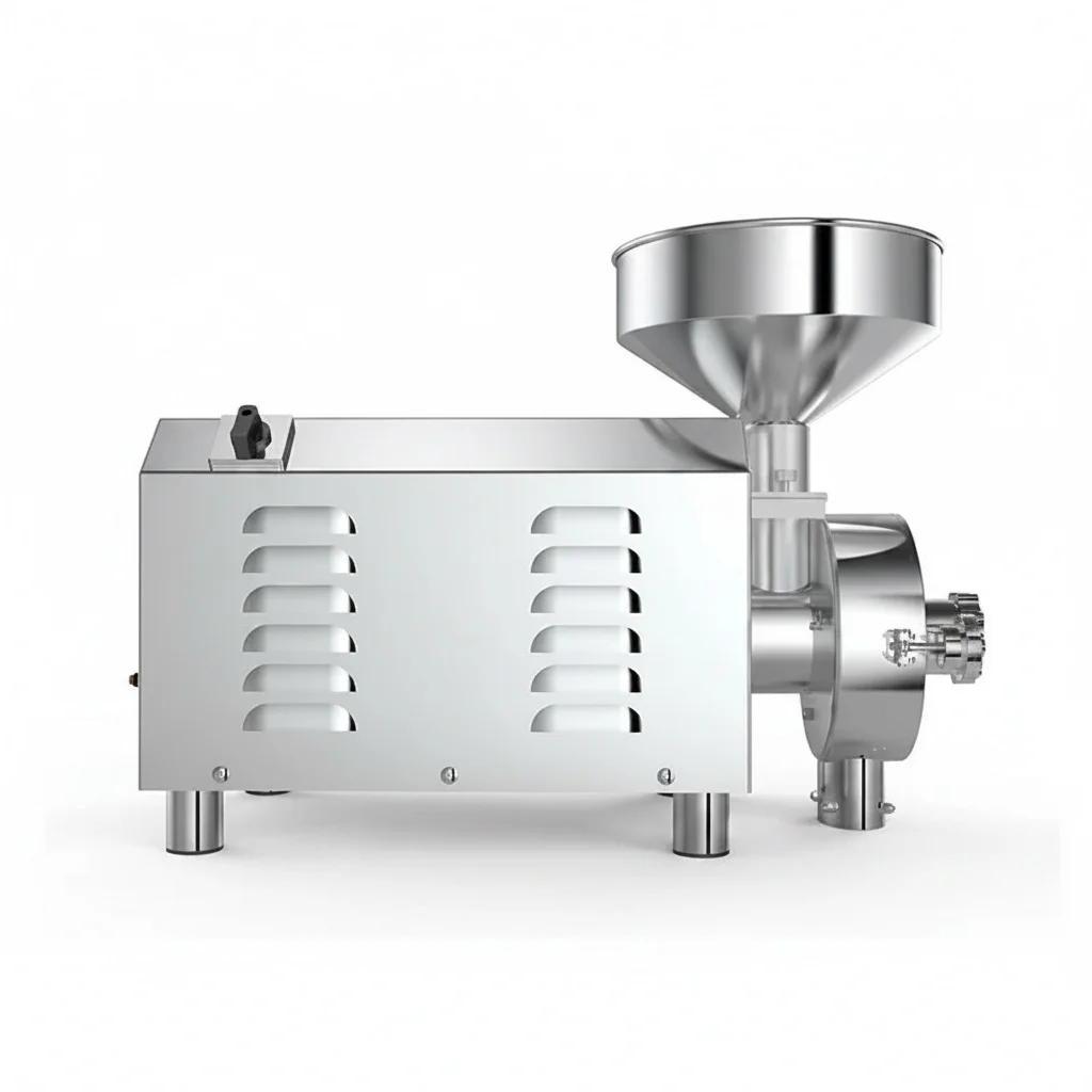 

Electric Grain Grinder, Stainless Steel Copper 220V Wheat Milling Machine, Commercial Flour Mill, 2200W 43KG Grinder