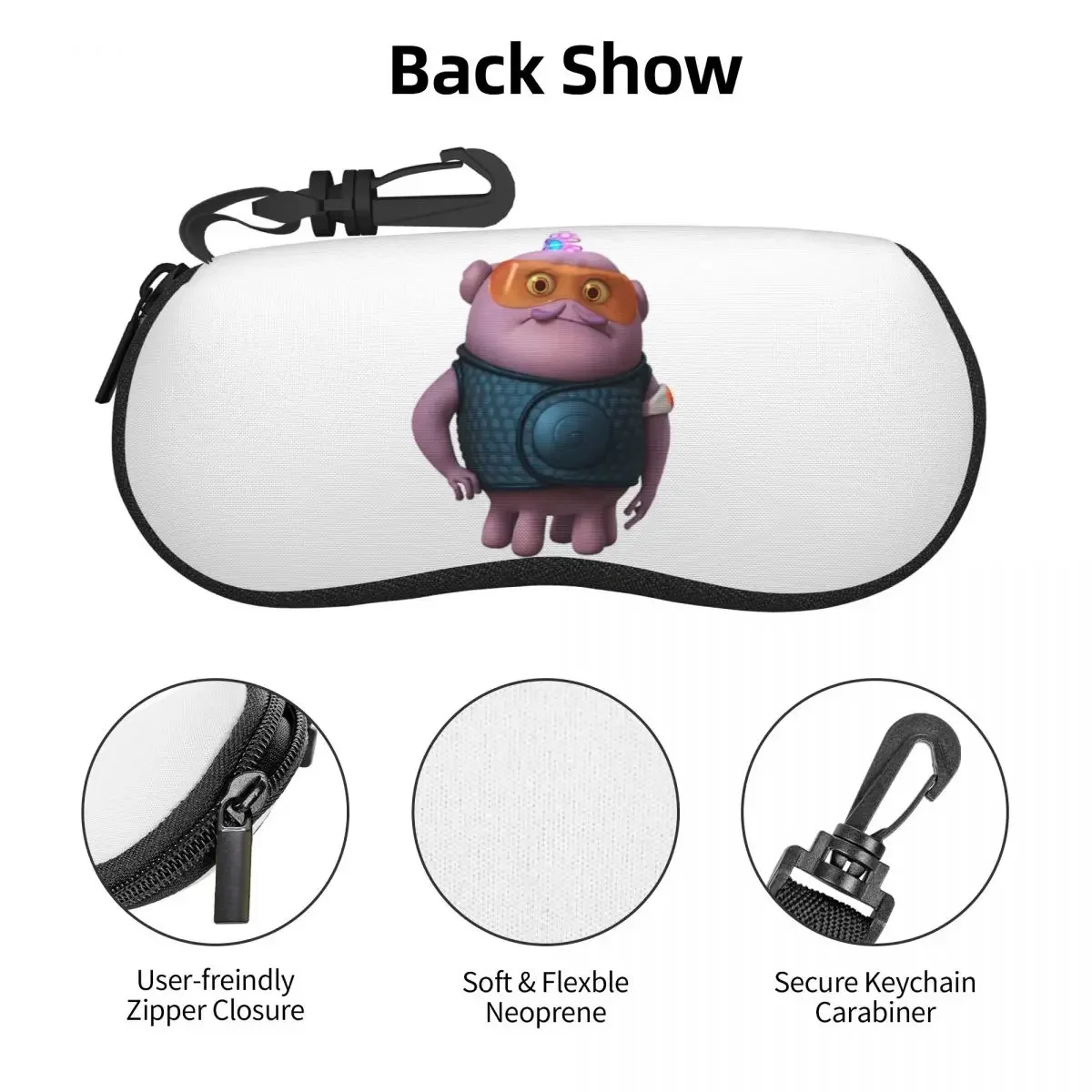 أوه ذا بوف 2 شل نظارات حافظة نظارات شمسية واقية للنساء والرجال حقيبة نظارات ناعمة