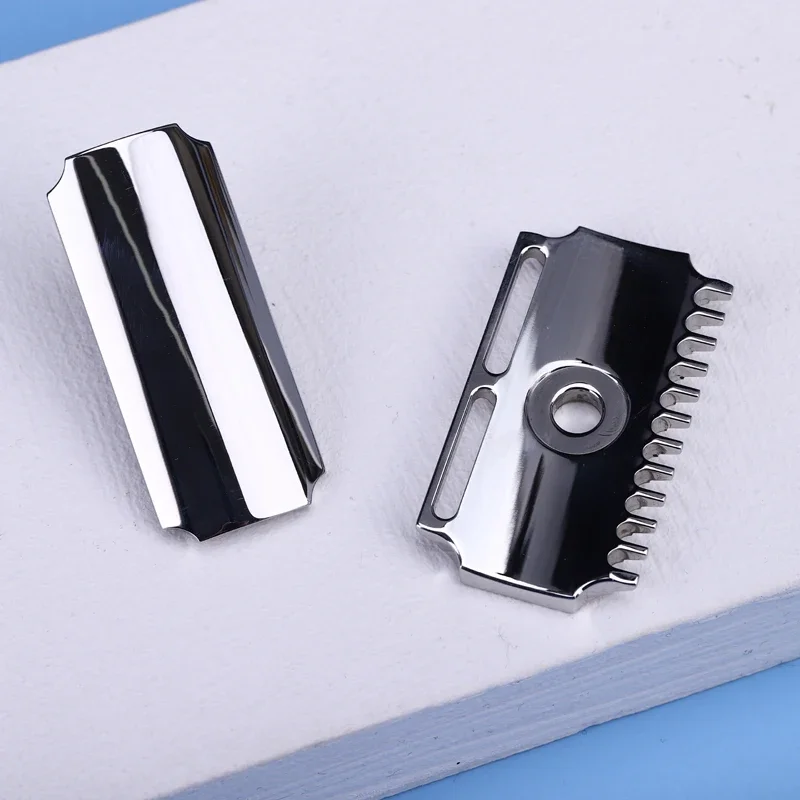 Yaqi Men's Safety Shaving Razor Head Vostok 105DC Duo ssp ( 316 Stainless Steel ）Polished Durability Vintage Razor Head For Male