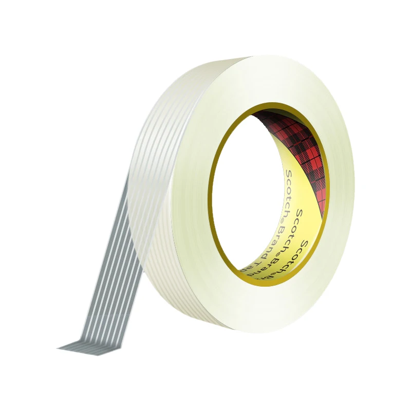 3M 8934 Fiber Tape Transparent High Adhesion Tape Glass Fiber Cloth Non-Trace Self-Adhesive Fiber Tape view 6