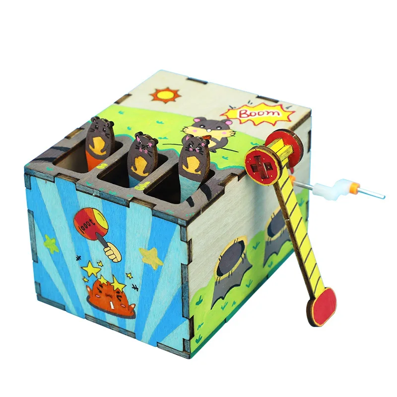 Zrób to sam Gra w myszanie Nauka i technologia Wynalazek Ręcznie robione Zrób to sam Zestaw do samodzielnego montażu Materiały naukowe Zabawki ręcznie robione zabawki fizyczne