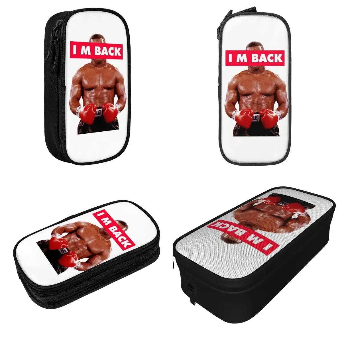 TYSONs I M BACK Merch Pencil Case Large-capacity For School boxing king Pencil Box Birthday Gift