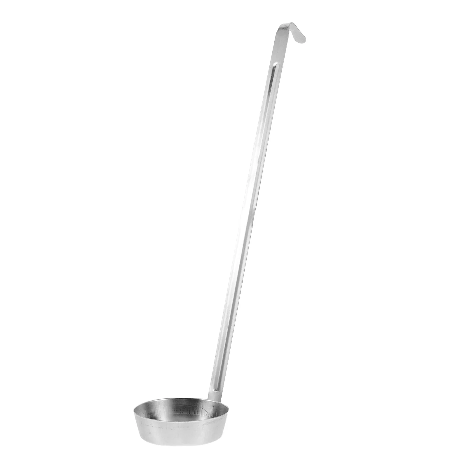 

Pizza Sauce Ladle Spoon Stainless Steel Long Handle Flat Bottom Serving Ladle for Pizza Spreading Portioning Ketchup Soup Sauce