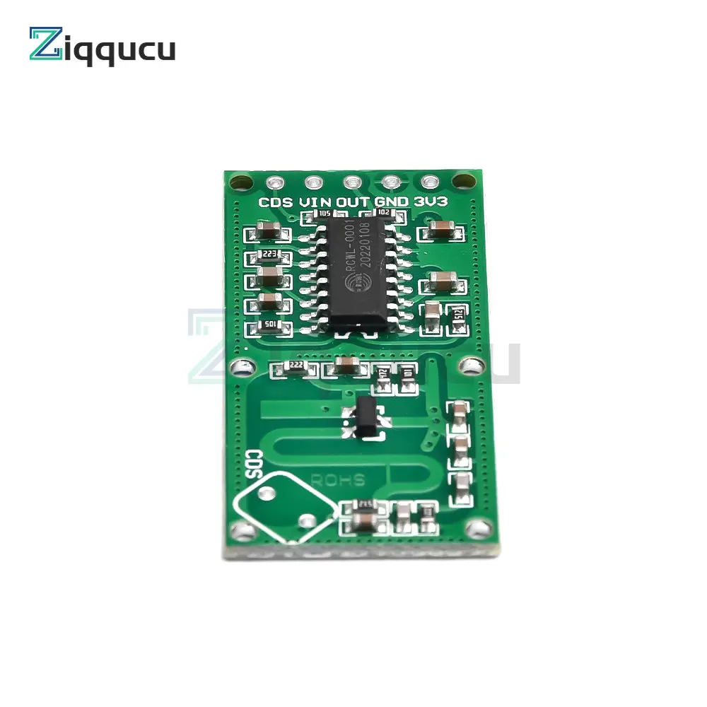 Módulo de interruptor de Sensor de Radar de microondas, 3 piezas, RCWL-0516, inducción corporal, 4-28V, 100mA