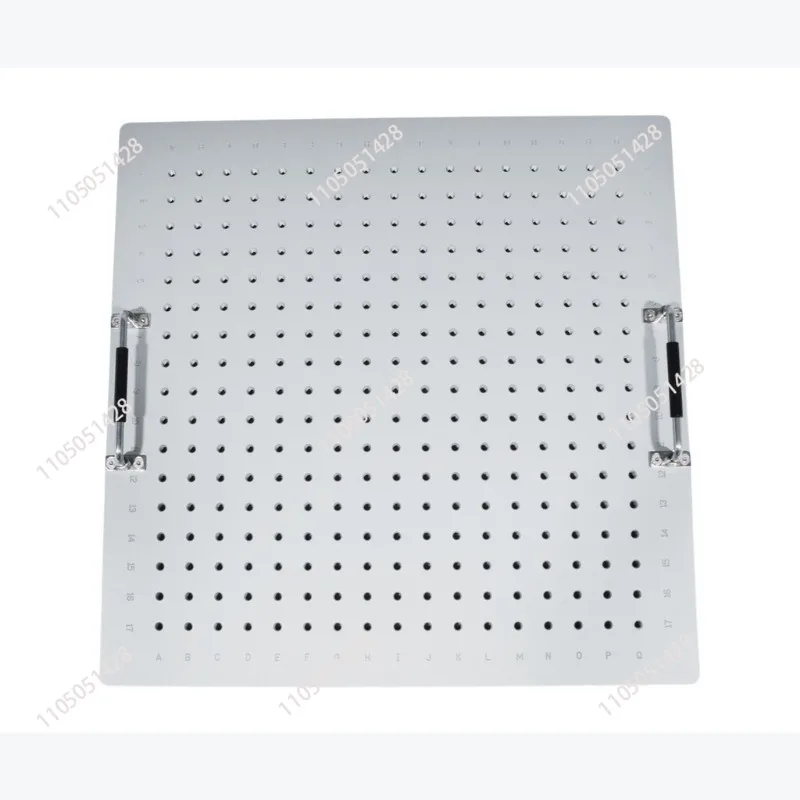 

400X400MM Coordinate Measurement Machine Accessories Base Plate CMM Fixed Fixture Kits Hole Distance 25MM Plate Thickness 20MM