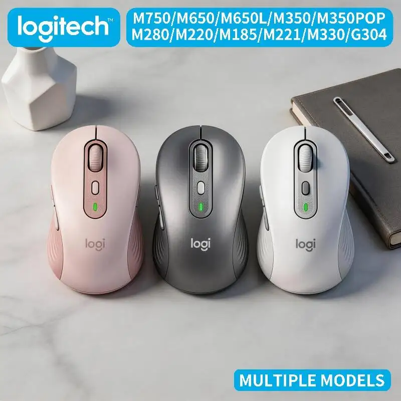 

Logitech Wireless Mouse M750 M650 M650L M350 M350POP M280 M220 M185 M221 M330 Long Battery Life
